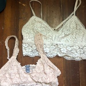 Set of Two Aerie Bralettes